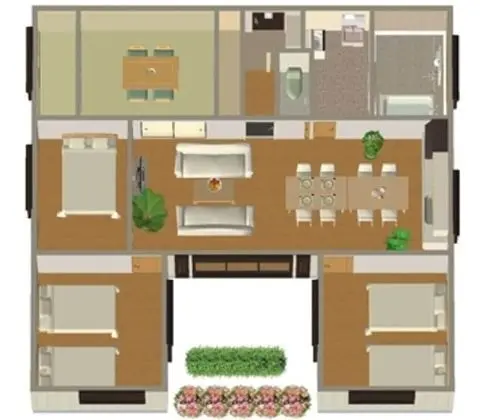 Family Apart Daire (for 8 Guests)