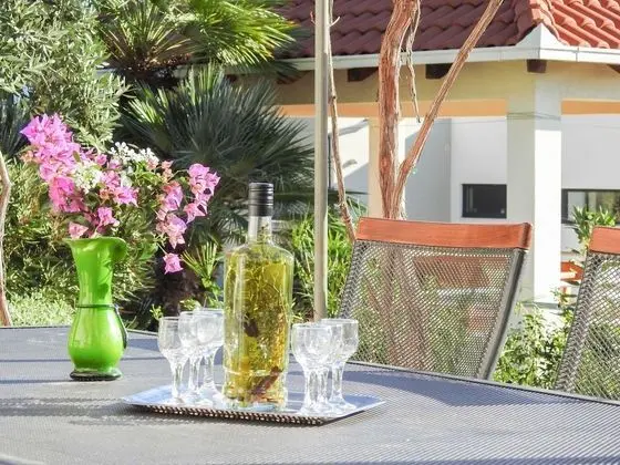 Villa (Holiday Home with Terrace, Pool and S)