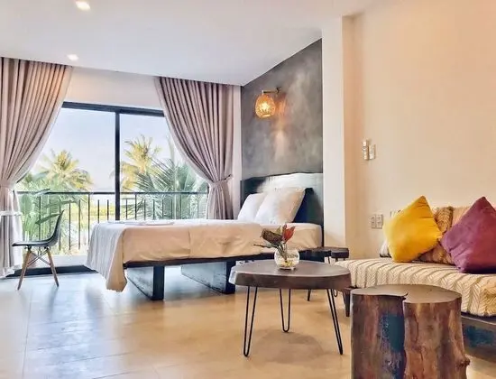 Deluxe Apart Daire, 1 En Büyük (King) Boy Yatak, Balkon, Nehir Manzaralı