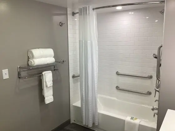 Oda, 2 Çift Kişilik Yatak, Sigara İçilmez (Mobility Access, Tub w/Grab bars)