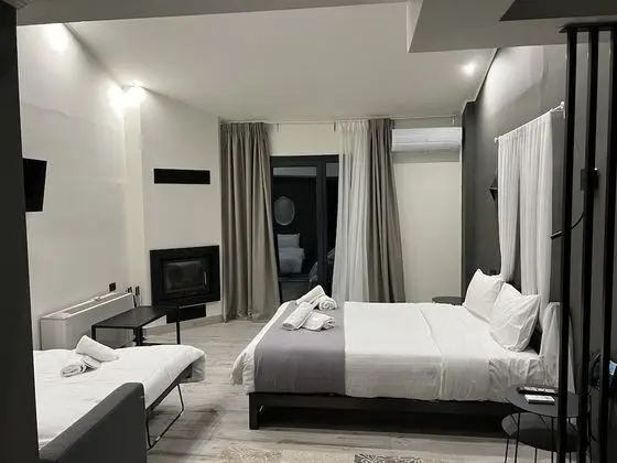 Superior Tek Büyük Yataklı Oda, Şömine
