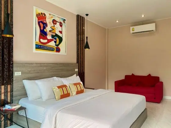 Deluxe Tek Büyük Yataklı Oda, 1 Çift Kişilik Yatak, Bahçe Manzaralı