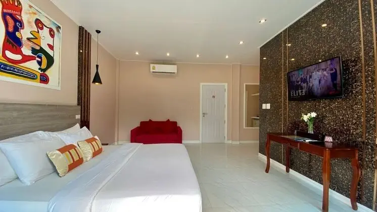 Deluxe Tek Büyük Yataklı Oda, 1 Çift Kişilik Yatak, Bahçe Manzaralı
