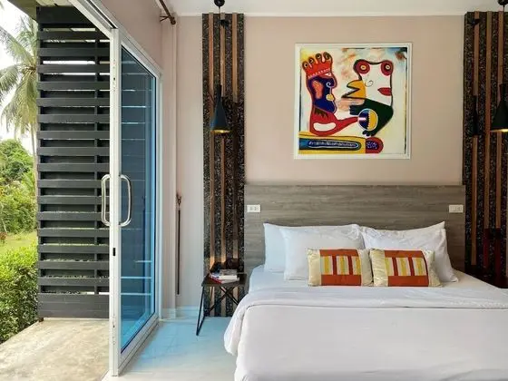 Deluxe Tek Büyük Yataklı Oda, 1 Çift Kişilik Yatak, Bahçe Manzaralı