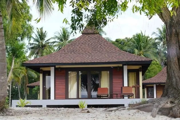 Beachfront Family Villa 1st row