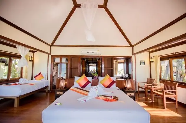 Beachfront Family Villa 1st row
