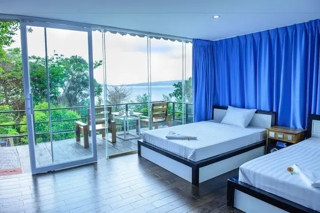 Twin Room, 2 Single Bed, Non Smoking, Sea View