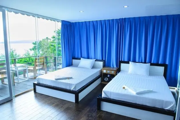 Twin Room, 2 Single Bed, Non Smoking, Sea View