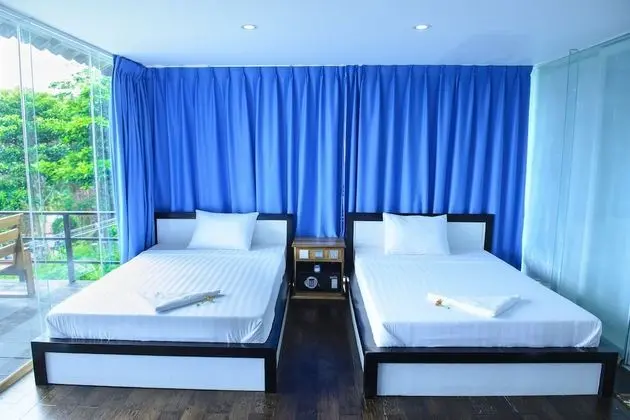 Twin Room, 2 Single Bed, Non Smoking, Sea View