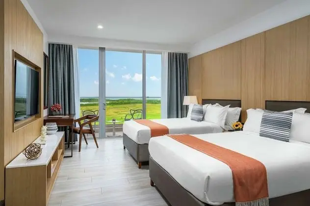 Oda, 2 Çift Kişilik Yatak, Balkon
