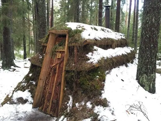 Oda (incl. breakfast, sauna & sleeping bag)