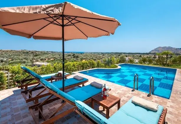 Deluxe Süit, 2 Yatak Odası, Kişiye Özel Havuzlu, Deniz Manzaralı