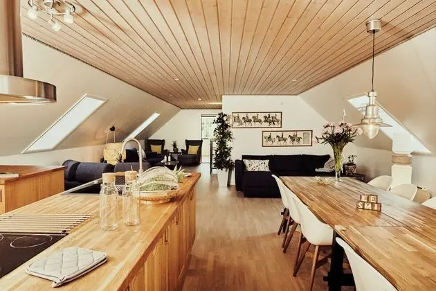 Presidential Çatı Katı Süiti (Penthouse), Birden Çok Yatak, Sigara İçilmez, Bahçe Manzaralı