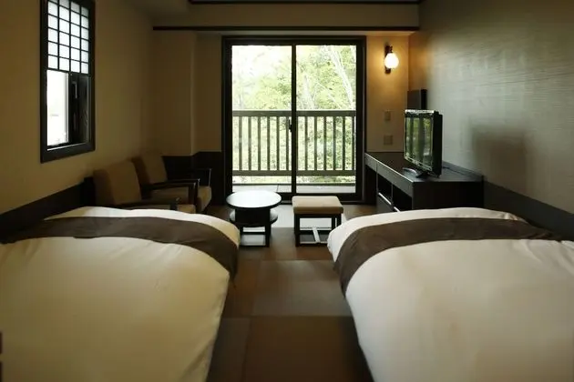 Traditional İki Ayrı Yataklı Oda (Japanese Style,  2 Beds or mattresses)