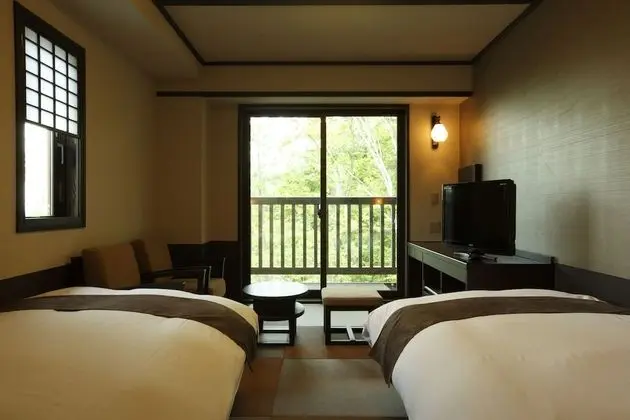 Traditional İki Ayrı Yataklı Oda (Japanese Style,  2 Beds or mattresses)