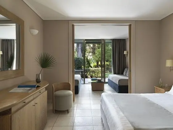 Family Bungalov, Bahçe Manzaralı