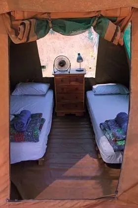 Basic Çadır, Ortak Banyo (Mini Safari Tent (Twin))