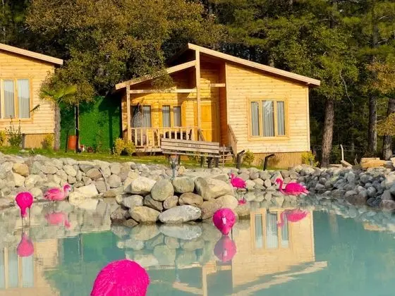 Bungalow, Bahçe Manzaralı, Balkonlu