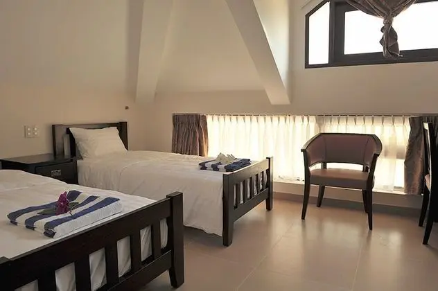Deluxe İki Ayrı Yataklı Oda, 2 Tek Kişilik Yatak, Avlu Manzaralı