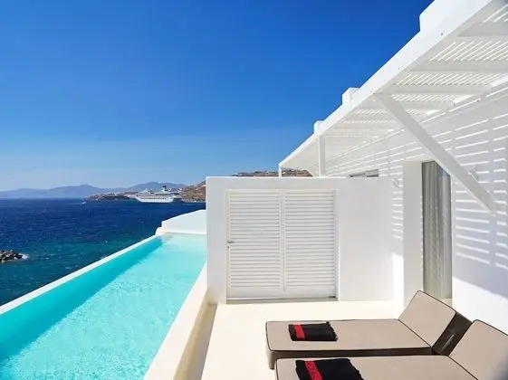 Süit, 2 Yatak Odası, Kişiye Özel Havuzlu, Deniz Manzaralı (Sanctuary)