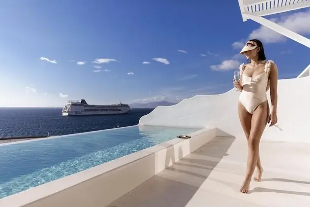 Süit, 2 Yatak Odası, Kişiye Özel Havuzlu, Deniz Manzaralı (Sanctuary)