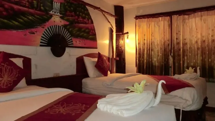 Oda, 2 Tek Kişilik Yatak, Bahçe Manzaralı