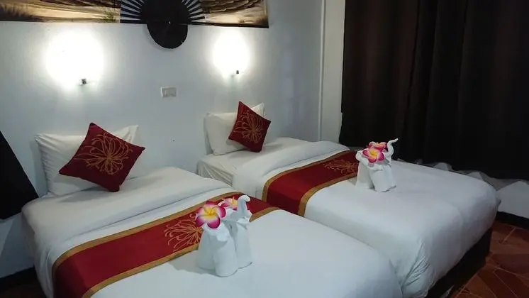 Oda, 2 Tek Kişilik Yatak, Bahçe Manzaralı