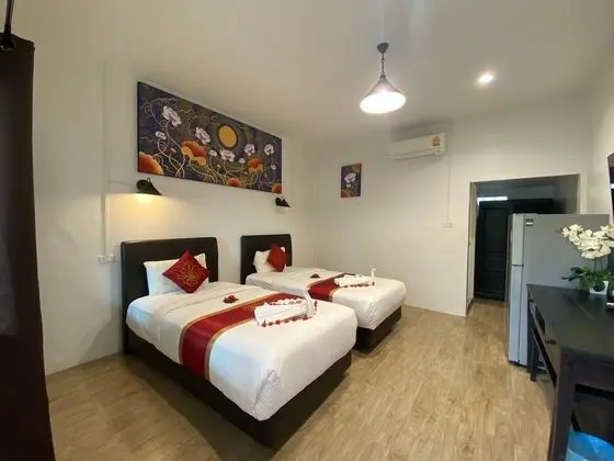 Oda, 2 Tek Kişilik Yatak, Bahçe Manzaralı