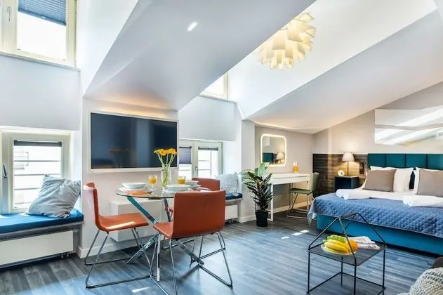 Deluxe Apart Daire, 1 Büyük (Queen) Boy Yatak ve Çekyat, Sigara İçilmez