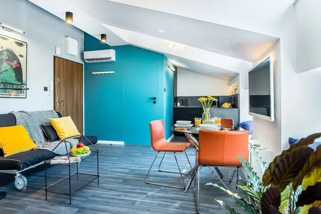 Deluxe Apart Daire, 1 Büyük (Queen) Boy Yatak ve Çekyat, Sigara İçilmez