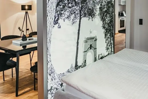 Deluxe Apart Daire, Özel Banyo, Şehir Manzaralı (Freiraum 1)