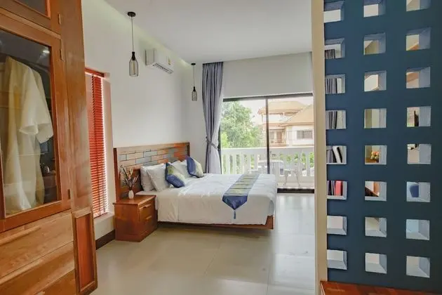 Deluxe Tek Büyük Yataklı Oda, Bahçe Manzaralı