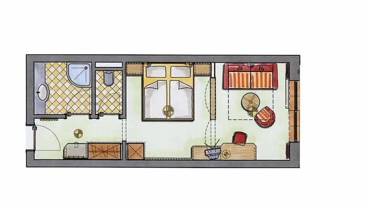 Basic Tek Büyük Yataklı Oda, Sigara İçilmez (Groundfloor)