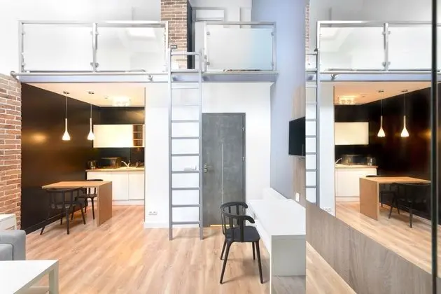 Family Stüdyo Süit, Küçük Mutfak, Avlu