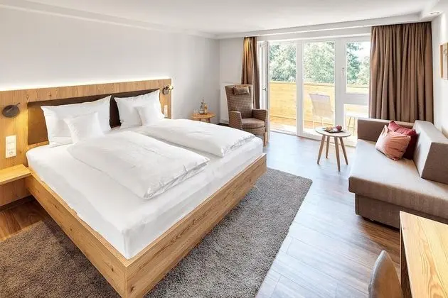 Comfort Tek Büyük Yataklı Oda (Oberstdorf im Blick)