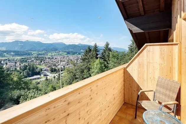Comfort Tek Büyük Yataklı Oda (Oberstdorf im Blick)