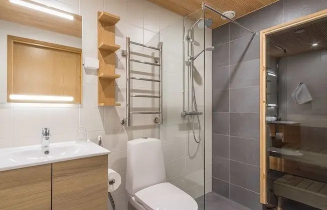 Pankkila Superior Twin with Sauna (Annex building)