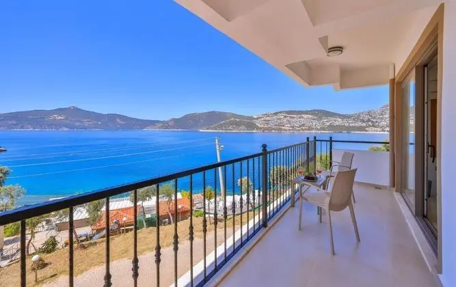 Deluxe Oda, Deniz Manzaralı, Balkonlu