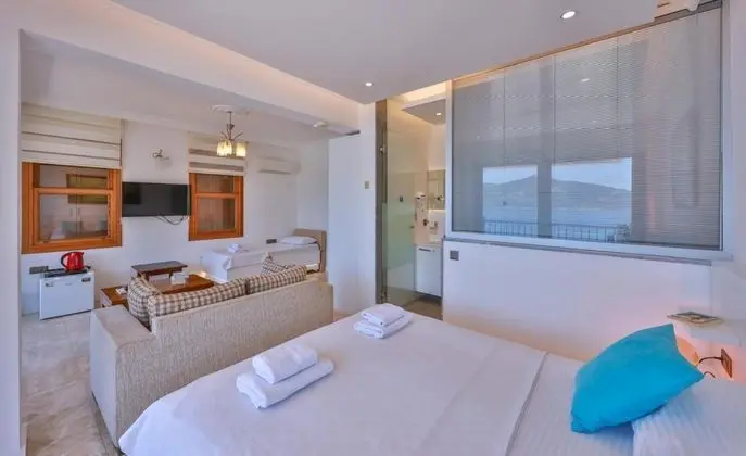 Deluxe Oda, Deniz Manzaralı, Balkonlu