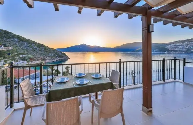 Penthouse İki Yatak Odalı, Deniz ve Dağ Manzaralı, Teraslı