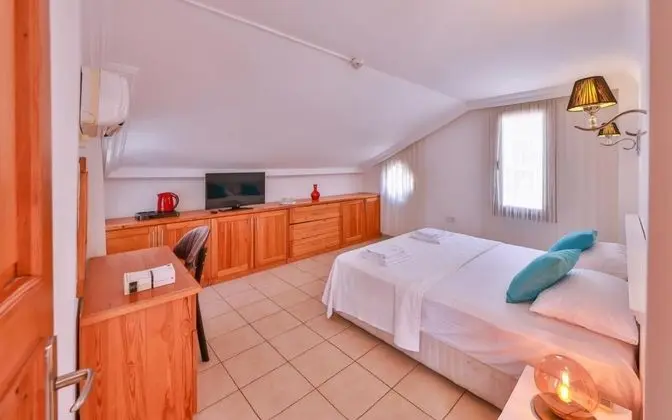 Penthouse İki Yatak Odalı, Deniz ve Dağ Manzaralı, Teraslı