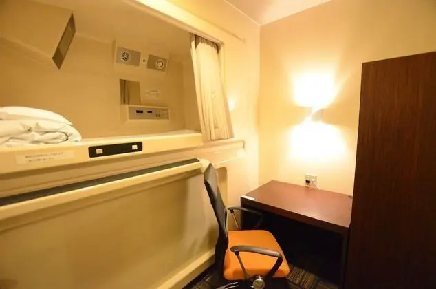 Oda, 1 Tek Kişilik Yatak (Private Capsule, Upper Bed)