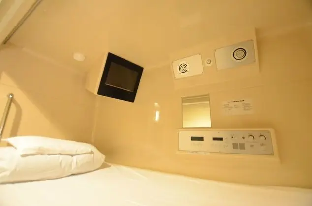 Oda, 1 Tek Kişilik Yatak (Private Capsule, Upper Bed)