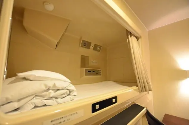 Oda, 1 Tek Kişilik Yatak (Private Capsule, Upper Bed)