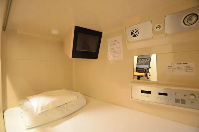 Oda, 1 Tek Kişilik Yatak (Private Capsule, Upper Bed)