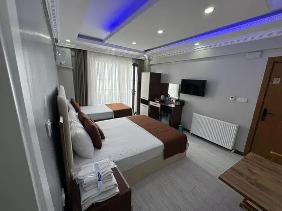 Standard Üç Kişilik Oda, 2 Yatak Odası, Sigara İçilmez, Deniz Manzaralı