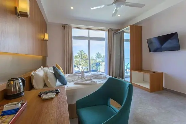 Deluxe Tek Büyük Yataklı Oda, Balkon, Şehir Manzaralı