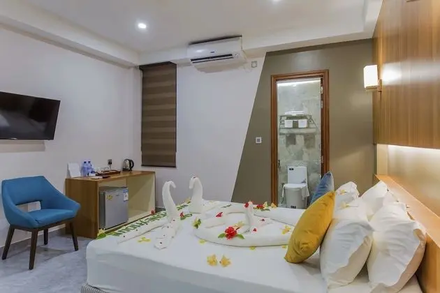 Deluxe Tek Büyük Yataklı Oda, Şehir Manzaralı