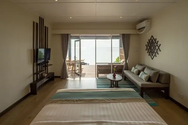Deluxe Villa, 2 Yatak Odası, Plaj Manzaralı