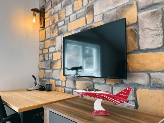 3 + 1 Daire, Deniz ve Dağ Manzaralı, Klimalı